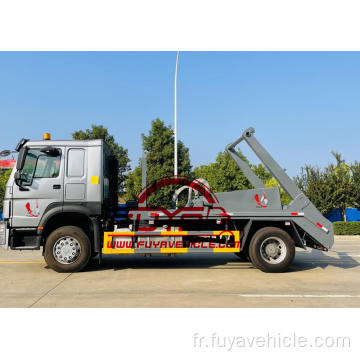 Howo Swing Arm Garbage Truck Roll Off Tamin